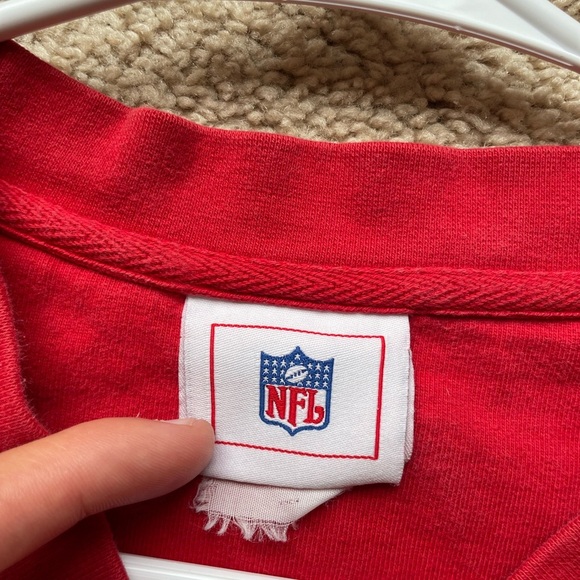 Atlanta Falcons NFL Long Sleeve Red Men’s Shirt Size L - Picture 4 of 8